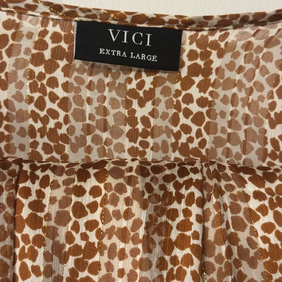 Boho Cottage Core Crop Blouse & Maxi Skirt | XL | VICI Collection Matching Set - Picture 8 of 9